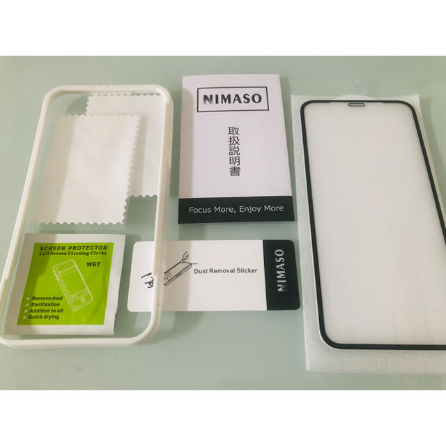 iPhone(アイフォーン)のNIMASO iPhoneⅩ フィルム(1枚) スマホ/家電/カメラのスマホアクセサリー(保護フィルム)の商品写真