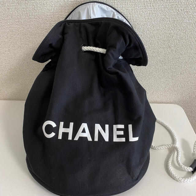 CHANEL - CHANEL シャネル ノベルティ リュック 巾着 ショルダー 未 ...