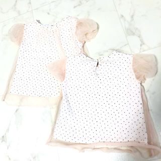 ザラ(ZARA)のZARA ドットレース　Tシャツ(Ｔシャツ)