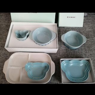 LE CREUSET - みぃ様専用 美品! 離乳食用 男の子 ル・クルーゼ 食器