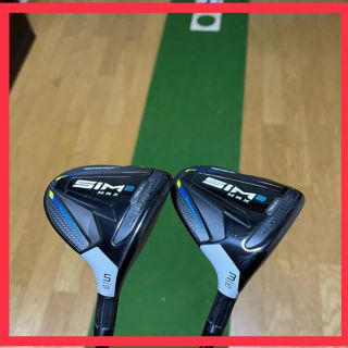 テーラーメイド(TaylorMade)の【値下げ】SIM2MAXフェアウェイウッド 3番5番 ディアマナZF40 SR(クラブ)