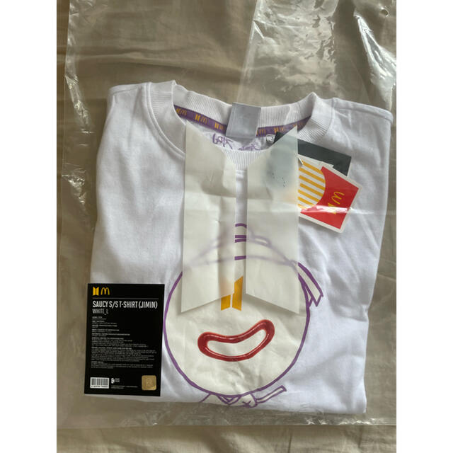 BTS ×マクドナルド Tシャツ コラボ　ジミン　JIMIN | フリマアプリ ラクマ