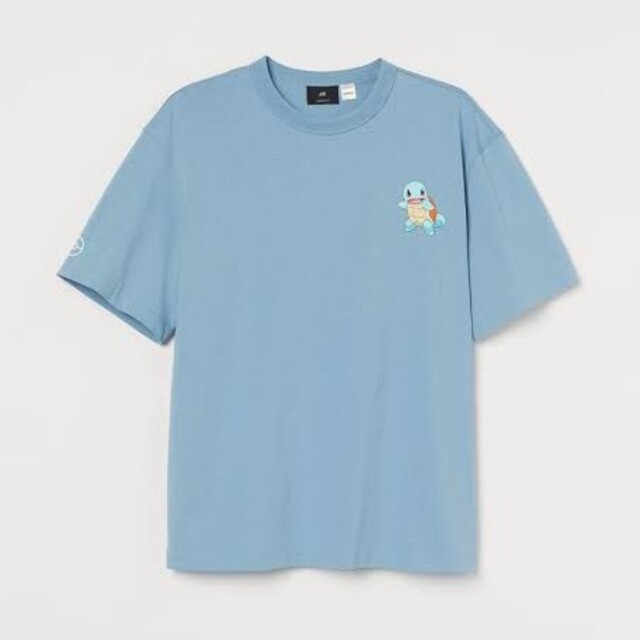 H&M　ポケットモンスター　ゼニガメ　半袖Tシャツ　Mサイズ レディースのトップス(Tシャツ(半袖/袖なし))の商品写真