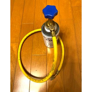 R12用 カーエアコン 簡易 チャージ ホース 90cm(メンテナンス用品)