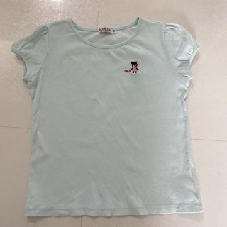 ダブルビー(DOUBLE.B)のDOUBLE.B 水色　130センチ(Tシャツ/カットソー)