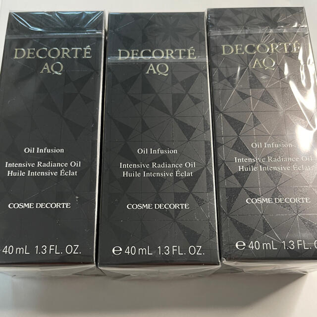 COSME DECORTE(コスメデコルテ)のデコルテ　オイルインフュージョン　decorte oil infusion 新品 コスメ/美容のスキンケア/基礎化粧品(フェイスオイル/バーム)の商品写真