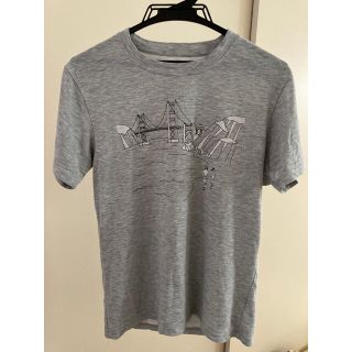 コロンビア(Columbia)のTシャツ グレー プリント S コロンビア(Tシャツ/カットソー(半袖/袖なし))