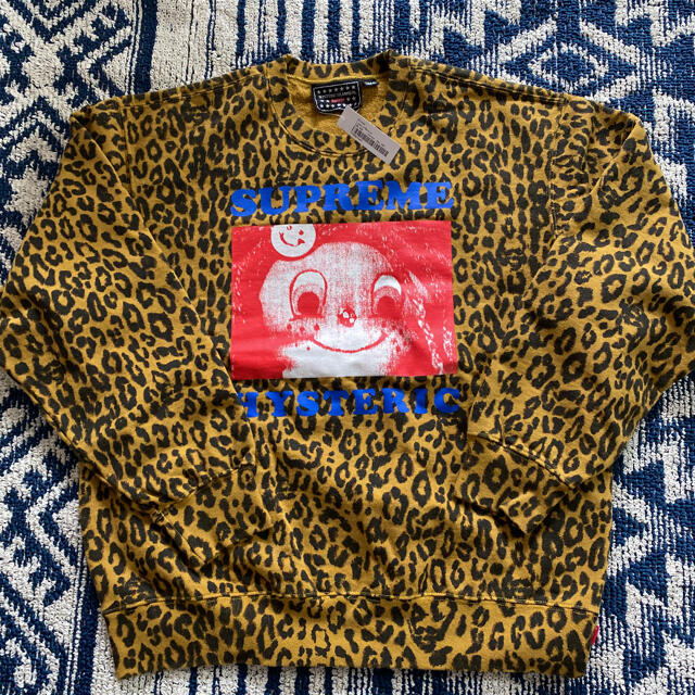 Supreme(シュプリーム)の新品　未使用　supreme   hysteric glamour M 豹柄 メンズのトップス(スウェット)の商品写真