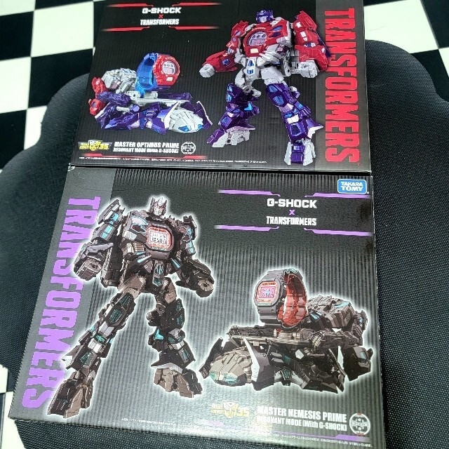 新品未使用2個セット 2種類トランスフォーマーG-SHOCKコラボ 新品未使用2個セット 2種類トランスフォーマーG-SHOCKコラボ