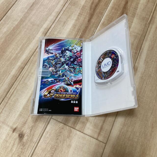 BANDAI(バンダイ)のSDガンダム ジージェネレーション オーバーワールド PSP エンタメ/ホビーのゲームソフト/ゲーム機本体(携帯用ゲームソフト)の商品写真