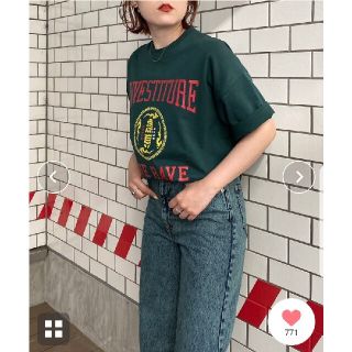 ページボーイ(PAGEBOY)のさとちゃん様専用♡新品未使用タグ付き♡PAGEBOY LIMT カンジカレッジT(Tシャツ(半袖/袖なし))