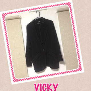 ビッキー(VICKY)の新品タグ付☆VICKY☆ロングジャケット(テーラードジャケット)