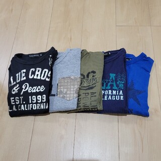 ブルークロス(bluecross)のBLUE CROSS　ロングTシャツ5枚(サイズSSサイズ)(Tシャツ/カットソー(七分/長袖))