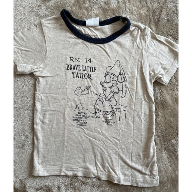 ベルメゾン(ベルメゾン)のディズニー ミニーマウス キッズTシャツ 120 キッズ/ベビー/マタニティのキッズ服女の子用(90cm~)(Tシャツ/カットソー)の商品写真