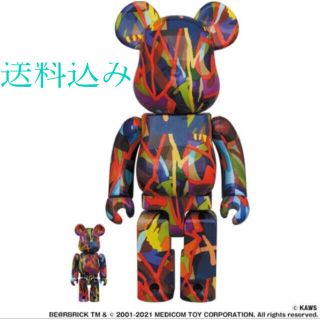 メディコムトイ(MEDICOM TOY)のBE@RBRICK KAWS TENSION 100% 400% 送料込み(その他)