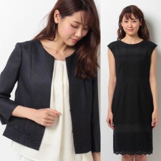 ANAY セットアップ ジャケットとワンピースセット