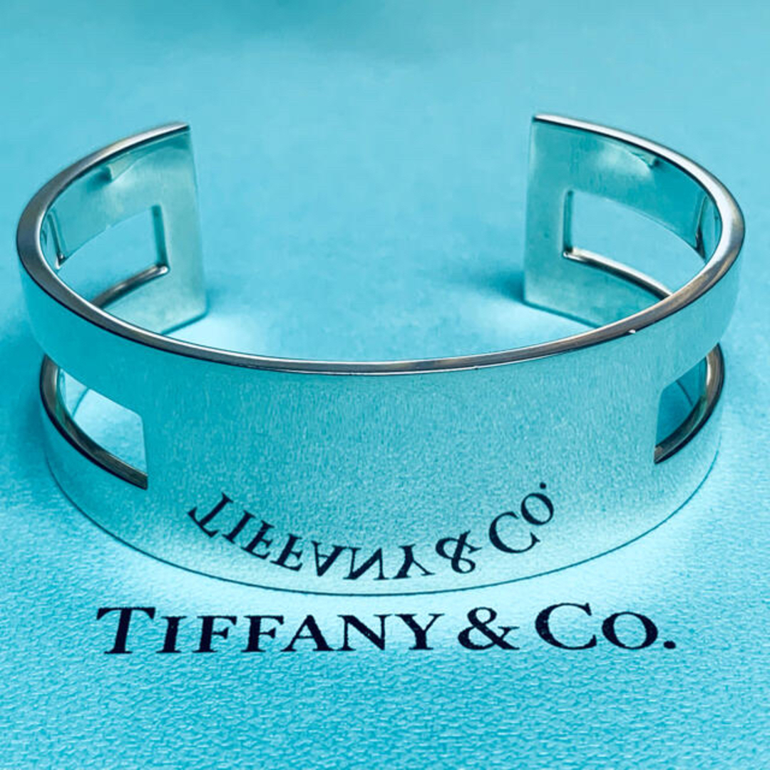 OLD TIFFANYオールド ティファニー サイドオープン カフ ブレスレット