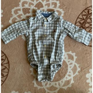 ベビーギャップ(babyGAP)のGAP ブラナンベア シャツロンパース 6-12M(70センチ)(ロンパース)