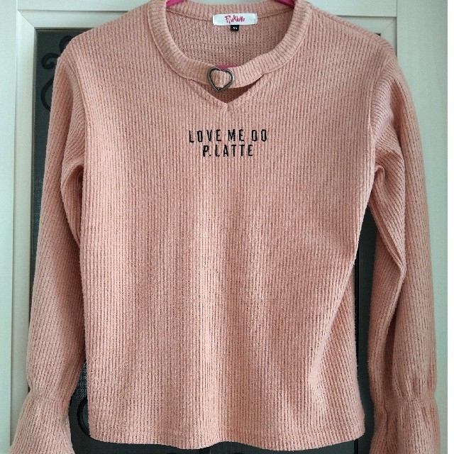 PINK-latte(ピンクラテ)のピンクラテ　ニット　XS150 キッズ/ベビー/マタニティのキッズ服女の子用(90cm~)(ニット)の商品写真