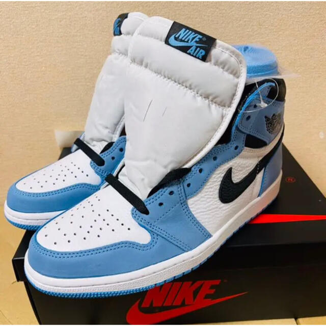 NIKE(ナイキ)の26.5cm NIKE AIR JORDAN 1 UNIVERSITY BLUE メンズの靴/シューズ(スニーカー)の商品写真