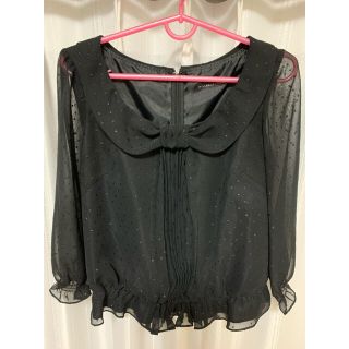 ウィルセレクション(WILLSELECTION)のウィルセレクション  黒ドットブラウス　(シャツ/ブラウス(長袖/七分))