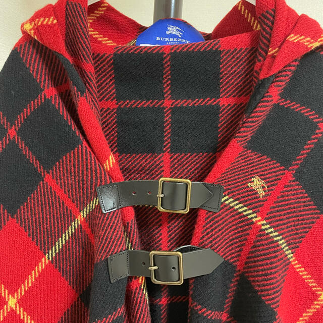 BURBERRY BLUE LABEL(バーバリーブルーレーベル)のBurberry Blue Label ポンチョ ストール レディースのジャケット/アウター(ポンチョ)の商品写真