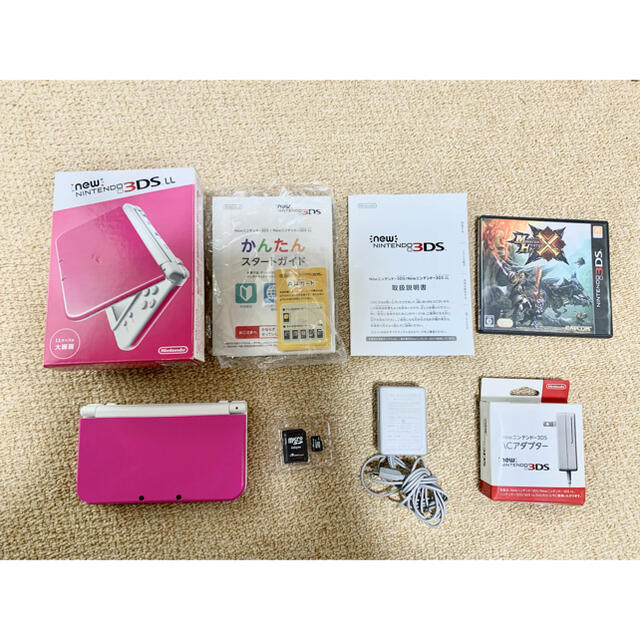 【まさ7287さま専用】ニンテンドー 3DS 本体 LL ソフト付き