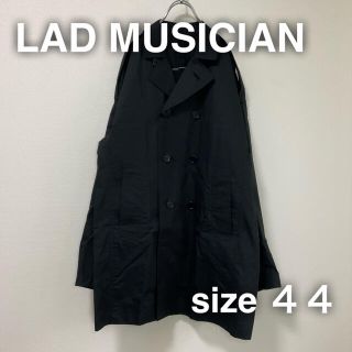 LAD MUSICIAN ラッドミュージシャン 44 トレンチコート ブラック www