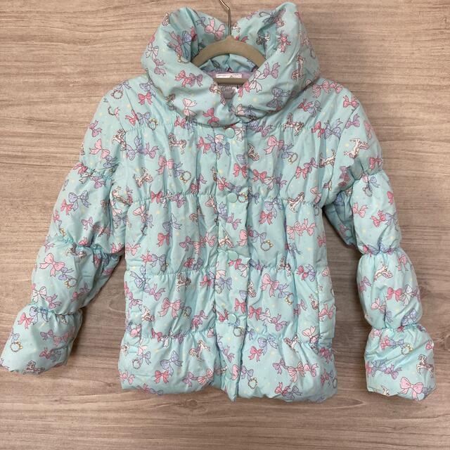 motherways(マザウェイズ)の中綿　コート　130 キッズ/ベビー/マタニティのキッズ服女の子用(90cm~)(ジャケット/上着)の商品写真