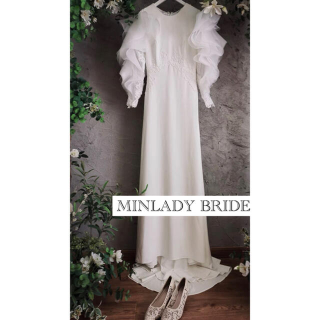 特価セール ma530 袖コンシャス　マーメイド　ウェディングドレスの通販 by MINLADY BRIDE※お知らせあり｜ラクマ 2022
