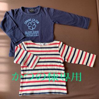 コムサイズム(COMME CA ISM)のかつの様専用　4枚セット　80(Ｔシャツ)