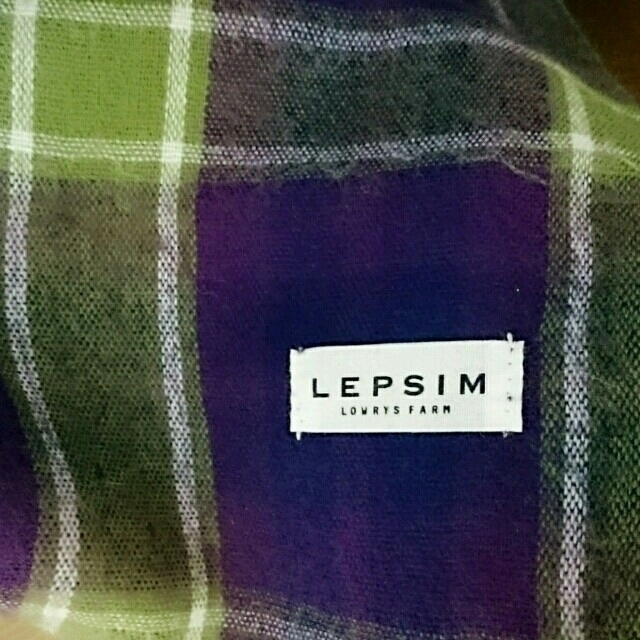 LEPSIM(レプシィム)のLEPSIM 大判ストール レディースのファッション小物(マフラー/ショール)の商品写真