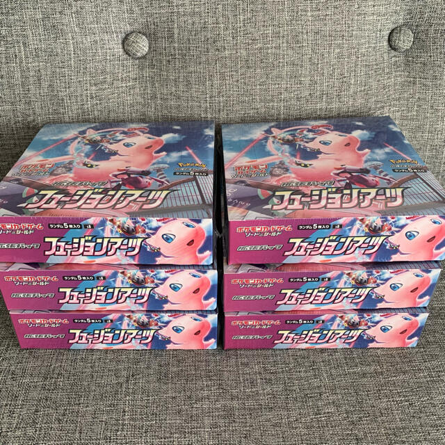 ポケモンカード　フュージョンアーツ　6BOX