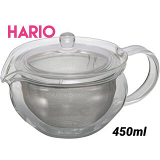 ハリオ(HARIO)のHARIO ハリオ CHACHA450ml 耐熱ガラスCHN-45T 新品未使用(調理道具/製菓道具)