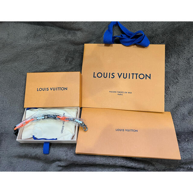 LOUIS VUITTON(ルイヴィトン)のLOUIS VUITTON ブレスレット ブラスレ モノグラムチェーン  メンズのアクセサリー(ブレスレット)の商品写真
