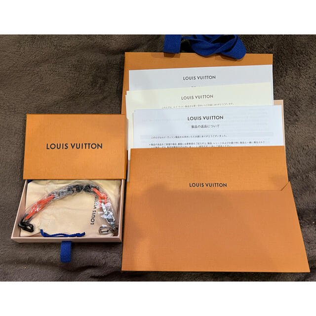 LOUIS VUITTON(ルイヴィトン)のLOUIS VUITTON ブレスレット ブラスレ モノグラムチェーン  メンズのアクセサリー(ブレスレット)の商品写真