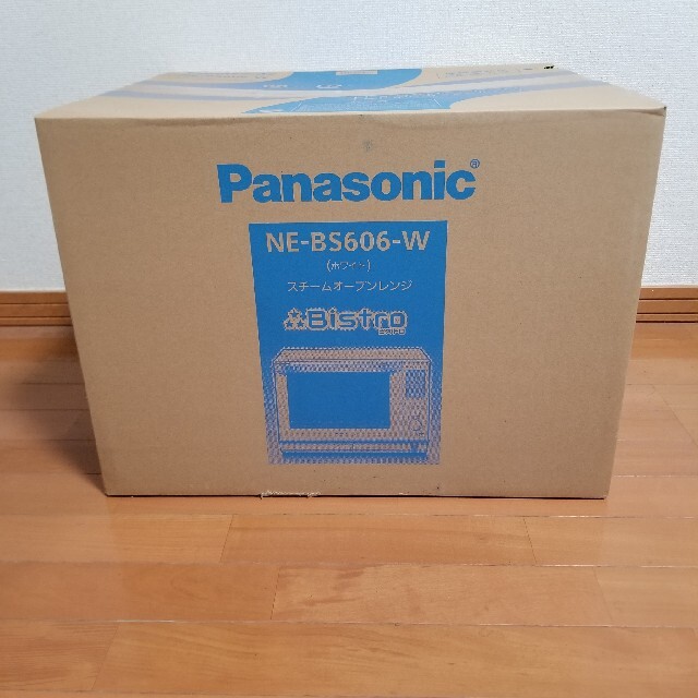 Panasonic(パナソニック)のPanasonic ビストロ スチームオーブンレンジ NE-BS606-W スマホ/家電/カメラの調理家電(電子レンジ)の商品写真