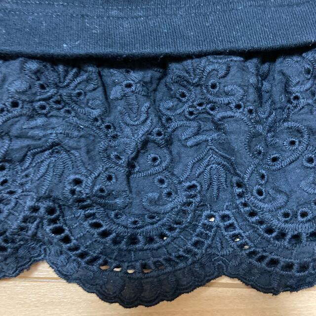 ANNA SUI MINI 胸元スパンコールトレーナー