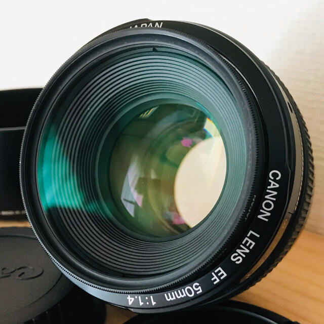 Canon(キヤノン)の【美品】Canon EF50mm F1.4 USM  スマホ/家電/カメラのカメラ(レンズ(単焦点))の商品写真