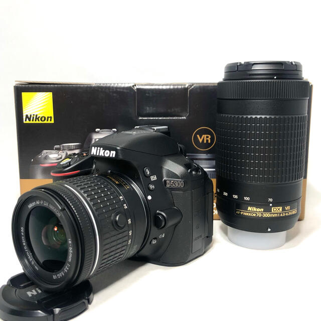 正規逆輸入品】 Nikon - Nikon ニコンD5300 AF-Pダブルズームキット360 ...