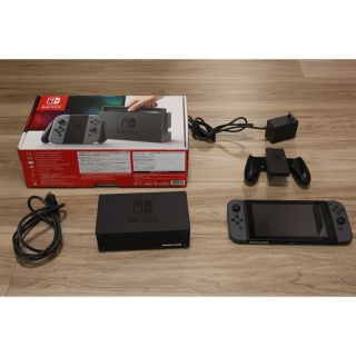 ニンテンドースイッチ(Nintendo Switch)のNintendo Switch JOY-CON グレー 本体  HAC-S-KA(家庭用ゲーム機本体)