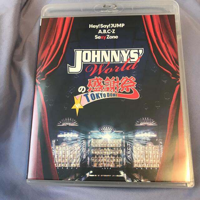 JOHNNYS’Worldの感謝祭inTOKYODOME Blu-ray-廃盤-