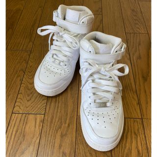 ナイキ(NIKE)のNIKE エアフォース1 HIGH white レディース(スニーカー)