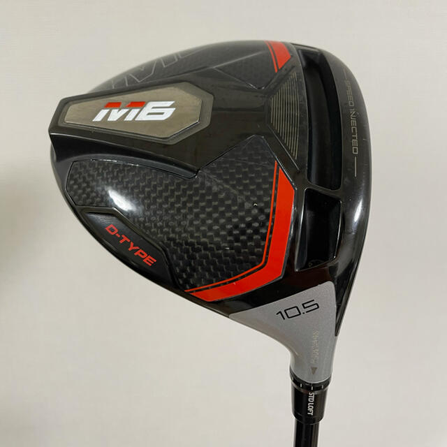 TaylorMade M6 D TYPE 10.5 ATMOS BLACK 6S クラブ