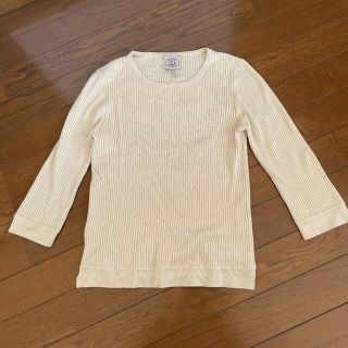 ローラアシュレイ(LAURA ASHLEY)のローラアシュレイ　アイボリー　トップス(カットソー(長袖/七分))