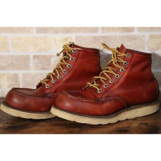 レッドウィング(REDWING)の【希少】レッドウィング　875　半円犬タグ金刺繍　22.5cm　US4.5E(ブーツ)