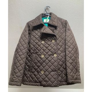 エーグル(AIGLE)のエーグル　キルティングジャケット　ブラウン(ブルゾン)