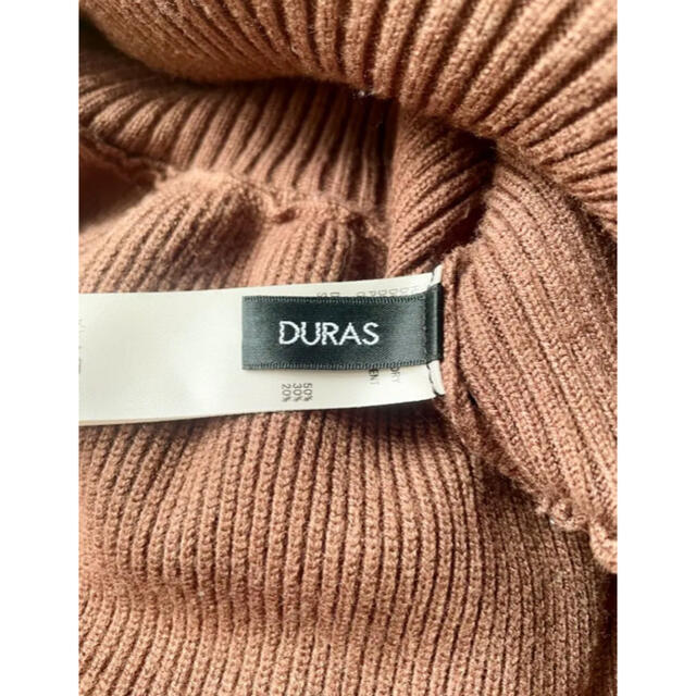 DURAS(デュラス)のDURAS♡袖ボタン裾フリルワンピース レディースのワンピース(ひざ丈ワンピース)の商品写真