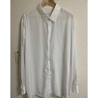 ラッドミュージシャン(LAD MUSICIAN)のLAD MUSICIAN 18SS 定番デシンシャツ　ホワイト　46(シャツ)