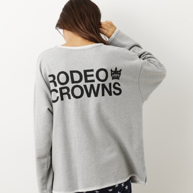 RODEO CROWNS WIDE BOWL(ロデオクラウンズワイドボウル)の新品グレー レディースのルームウェア/パジャマ(ルームウェア)の商品写真